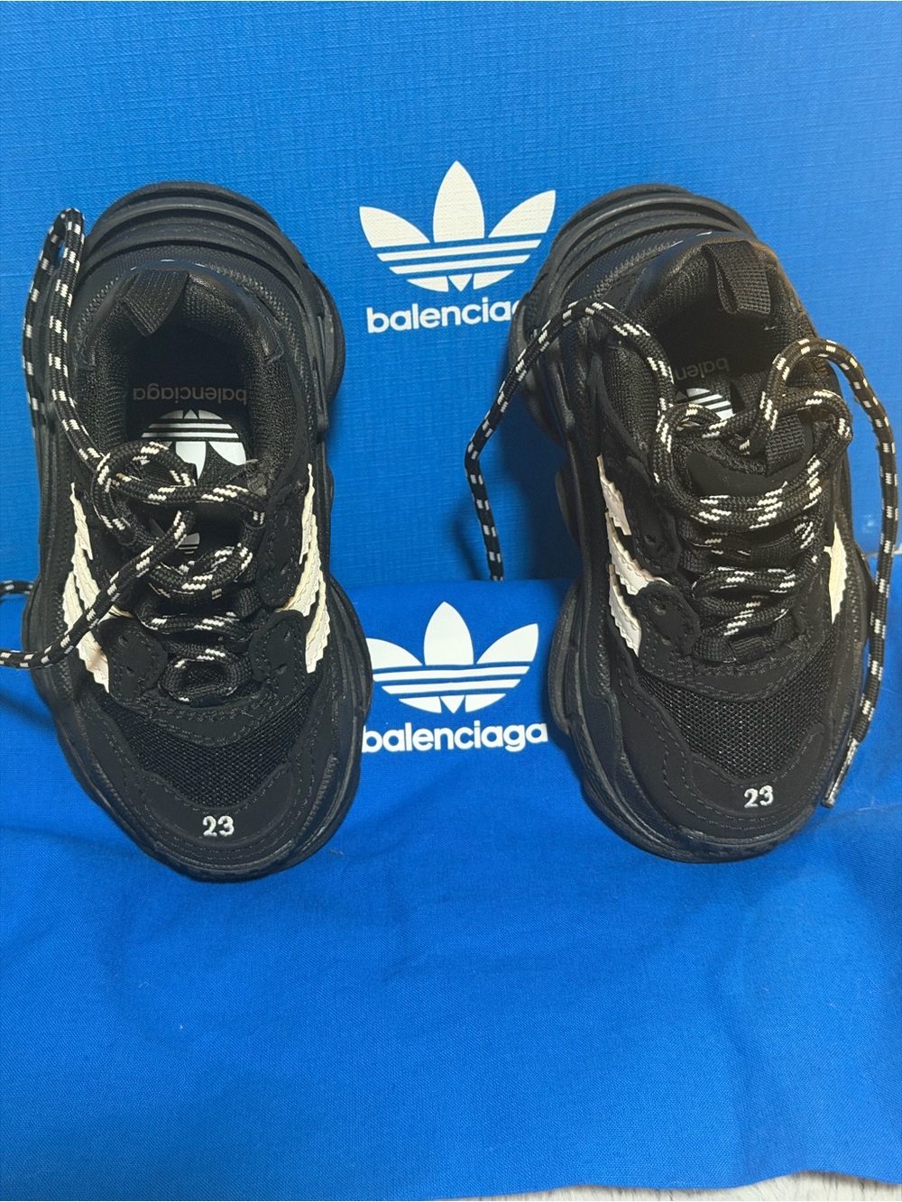 Balenciaga x adidas kids sneakers